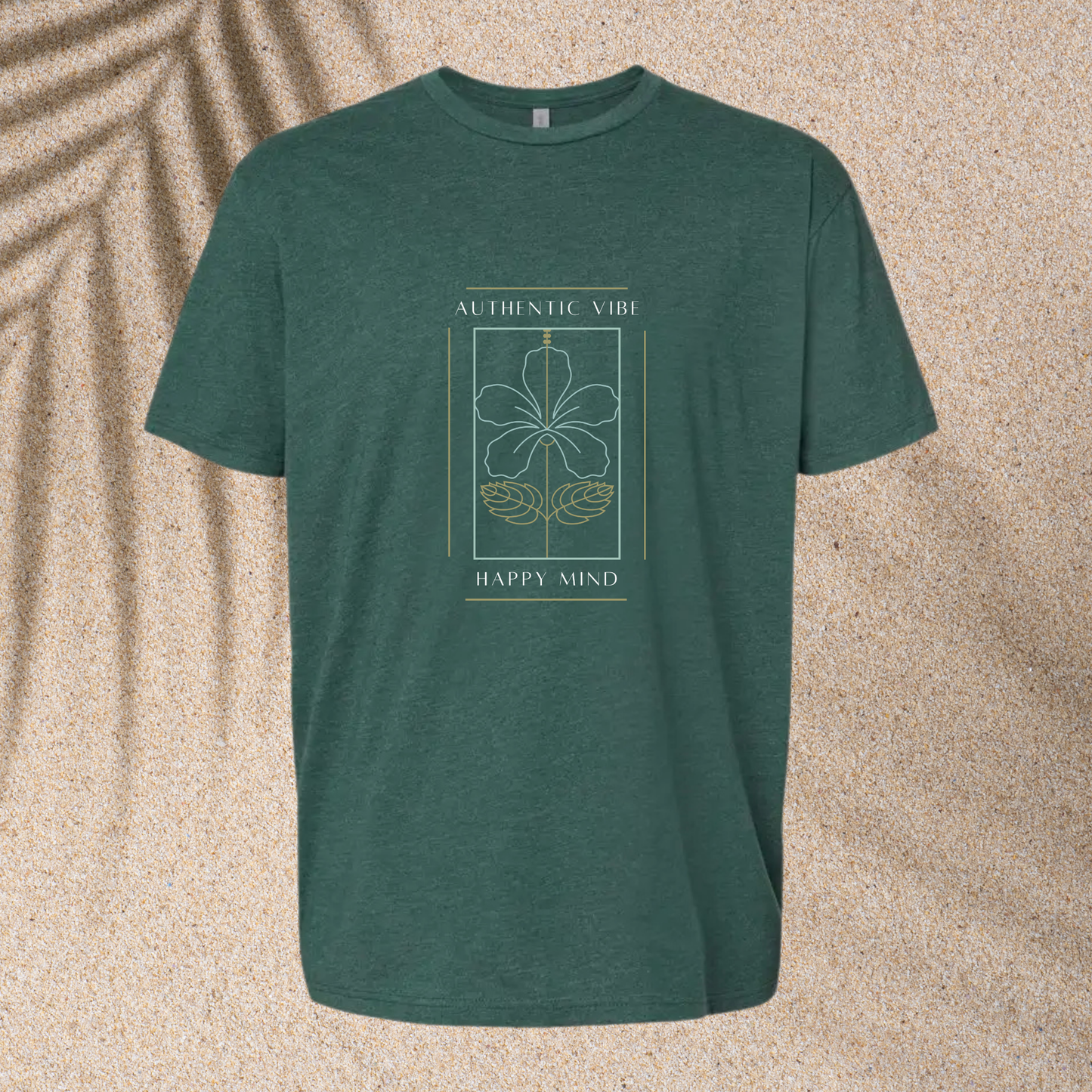 Authentic Vibe Happy Mind T-Shirt