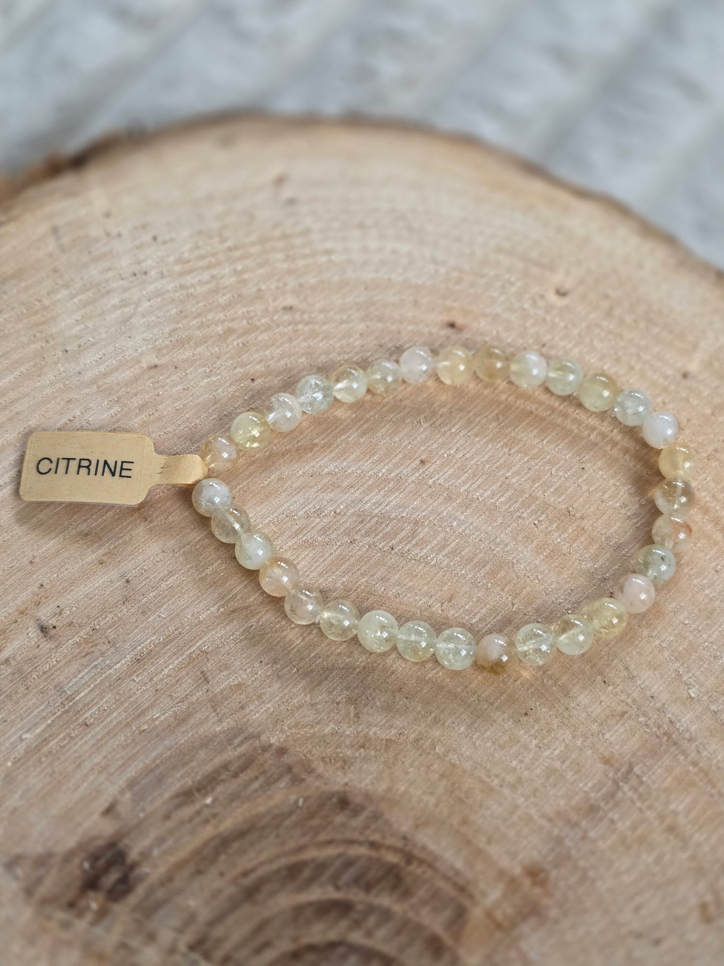 Citrine Bracelet - 6mm