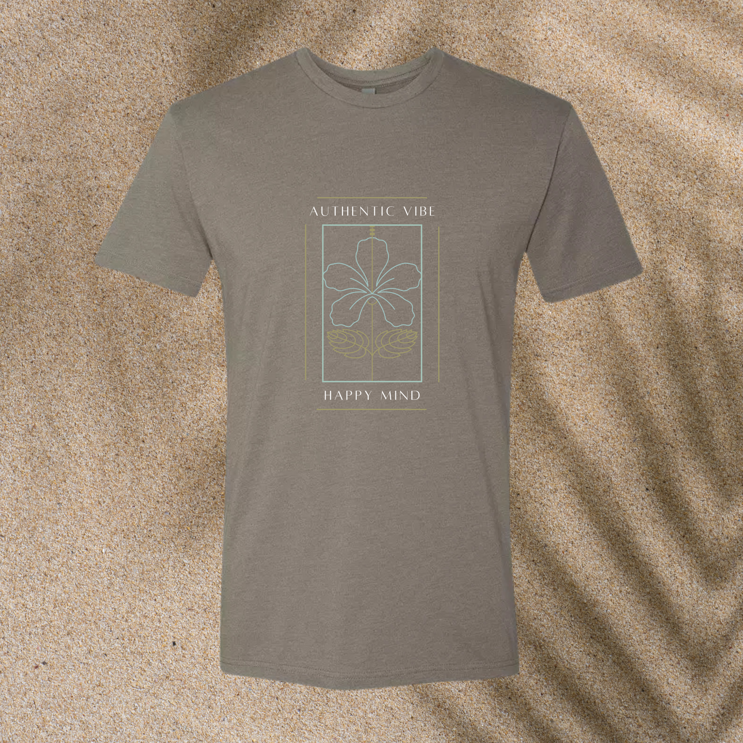 Authentic Vibe Happy Mind T-Shirt