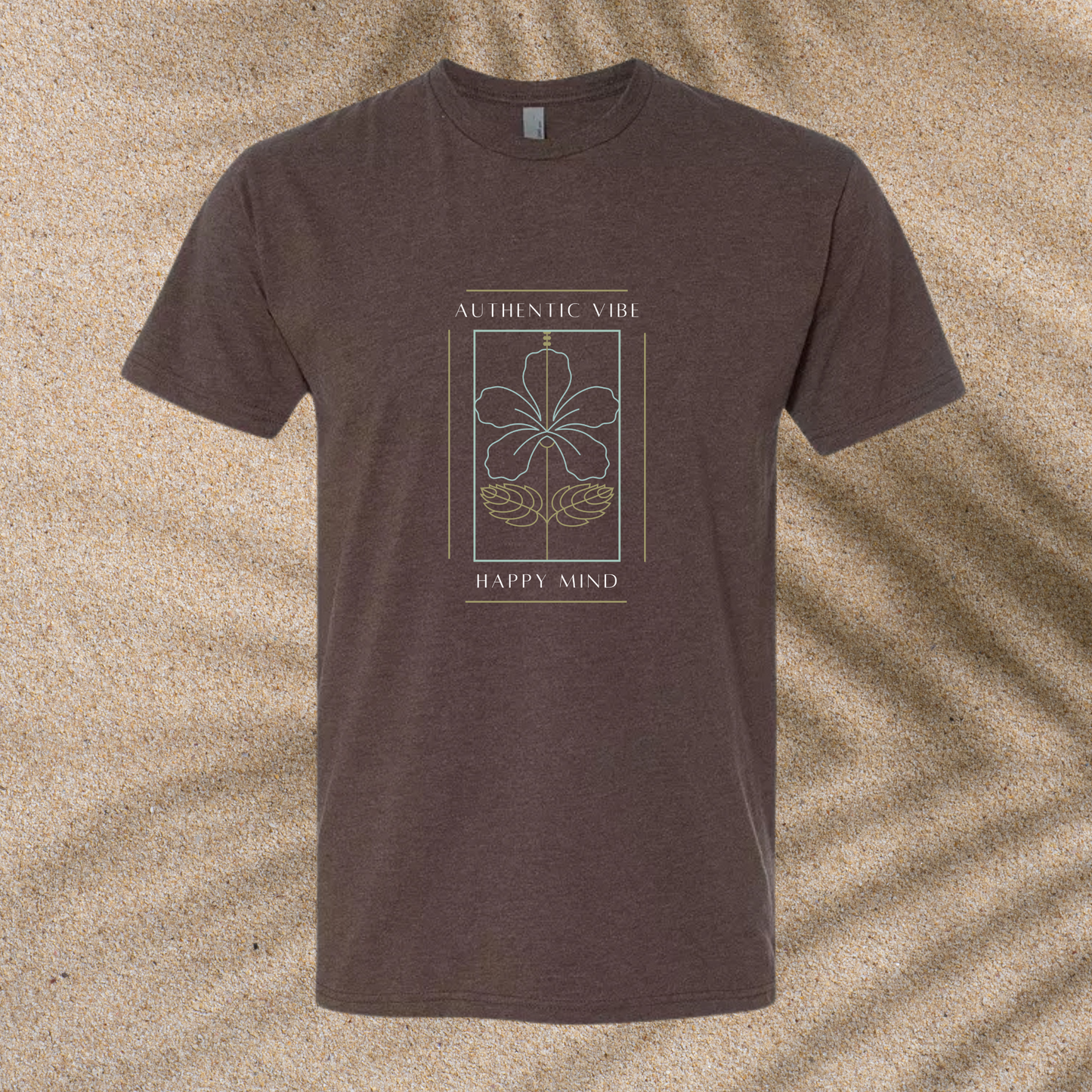 Authentic Vibe Happy Mind T-Shirt