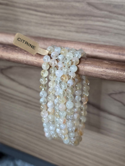 Citrine Bracelet - 6mm