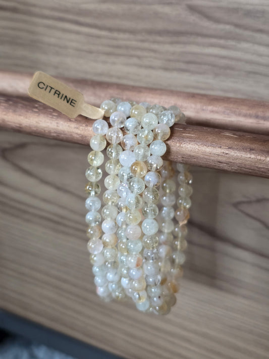 Citrine Bracelet - 6mm