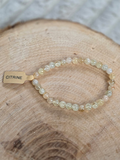 Citrine Bracelet - 6mm
