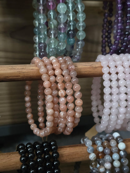 Sunstone Bracelet - 6mm