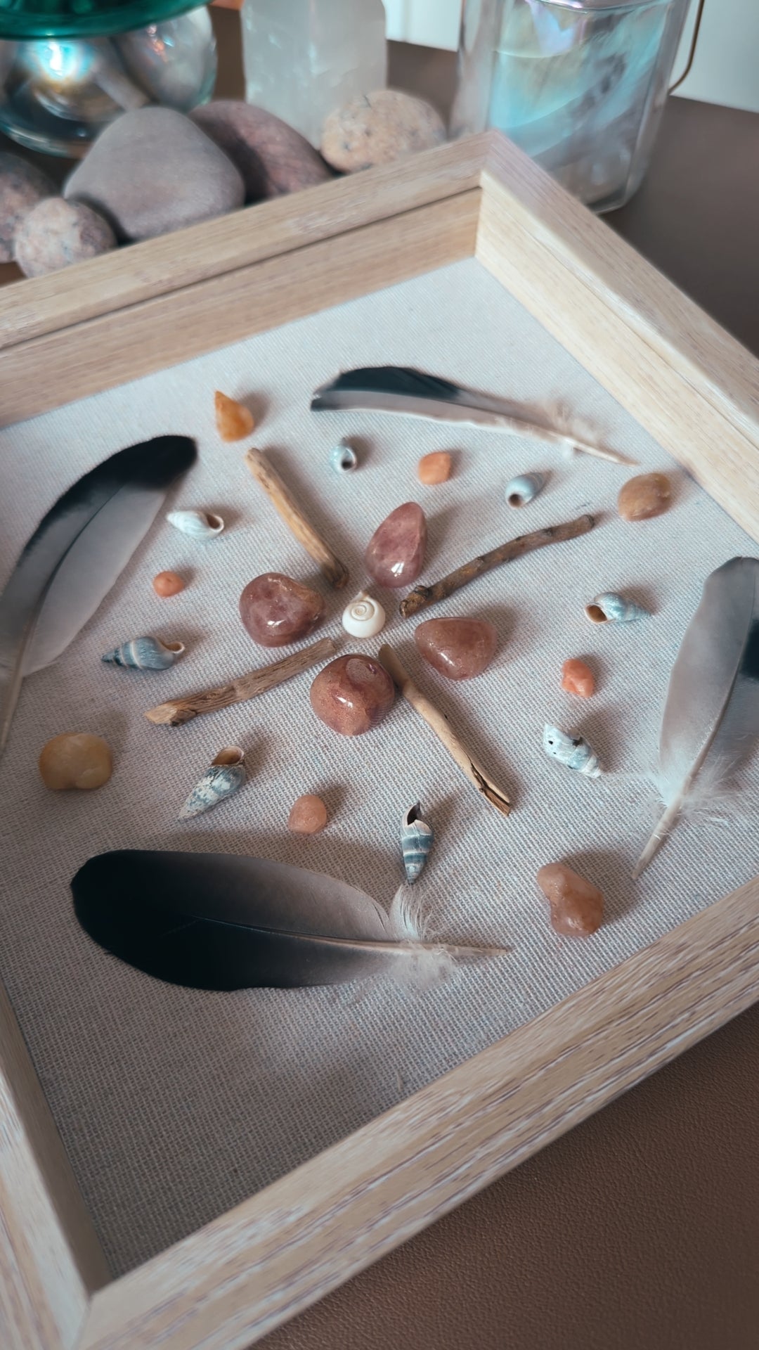 Strawberry Quartz Compass